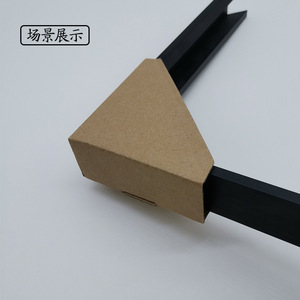 ตัวป้องกันมุมกระดาษแข็งรูปตัว L แบบสแนปออน ป้องกันการชนมุมฉาก สำหรับป้องกันกรอบ มีตัวเลือกขนาด 2.5 ถึง 5 ขนาด - Product Image 4