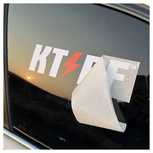 Accesorios para coche de amina de transferencia de vehículos resistentes a los rayos UV, pegatina de pancarta para parabrisas trasero, pegatina personalizada para furgoneta, camión, parachoques, ventana troquelada, calcomanía para coche - Product Image 1