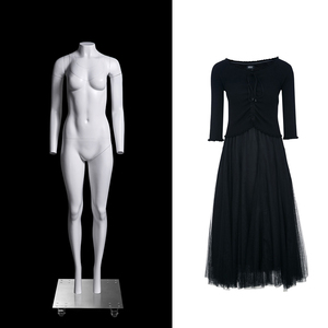 مانيكان خيالي نسائي من الألياف الزجاجية GH12s غير مرئي للمصورين - Product Image 5