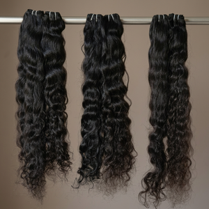 100% Real Natural Raw Indian Human Hair Best Quality Clean Vendors and Wholesalers Bundles Wavy Human Hair <b>Extensions</b> - Product Image 1