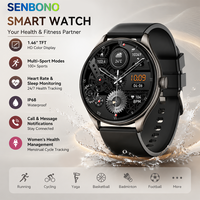 Smartwatch Y9 per Esterni con Chiamate BT, Monitoraggio Frequenza Cardiaca e Sonno, IP68, Unisex, Supporto Android, Logo Personalizzabile, 5-10 Giorni di Autonomia