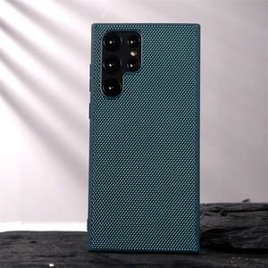 Custodia in Nylon intrecciato 3D per <span class=keywords><strong>Samsung</strong></span> Galaxy S23 S22 S21 Plus Ultra <span class=keywords><strong>S20</strong></span> <span class=keywords><strong>FE</strong></span> S10 nota custodia protettiva in tessuto traspirante con bordo morbido Funda - Product Image 3