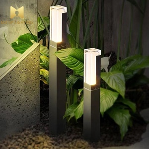 Modern Minimalist Kare LED Bahçe Lambası IP65 Su Geçirmez Dış Mekan Bahçe Çim Yolu Aydınlatması - Product Image 2