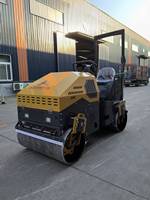 Nouvelle Mini Rouleuse Routière à Double Tambour pour Compactage de Base, Machine de Construction à Bas Prix