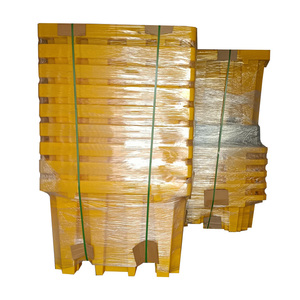 Heavy Duty nhà sản xuất leakproof dầu IBC 2 trống ngăn chặn công nghiệp kho lưu trữ nhựa tràn Pallet với nước xuất khẩu - Product Image 3