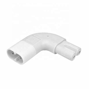 Bộ Chuyển Đổi 8 IEC 320 IEC320 Iec C7 Sang C8 Bộ Chuyển Đổi Nguồn Xoay Góc Trái/Phải 90 Độ Bộ Kết Nối Mở Rộng Chuyển Đổi Nam Sang Nữ - Product Image 2