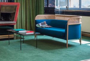 Tissage vigne moderne Salon simple Restaurant Meubles de jardin Canapé créatif en bois massif Art vigne - Product Image 5