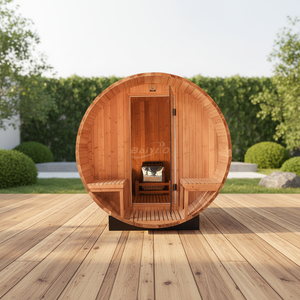 Sauna extérieur moderne de haute qualité pour villa, sauna <span class=keywords><strong>à</strong></span> sec, sauna <span class=keywords><strong>à</strong></span> vapeur, 2-4 personnes, bois massif, poêle finlandais <span class=keywords><strong>à</strong></span> bois, panoramique - Product Image 2