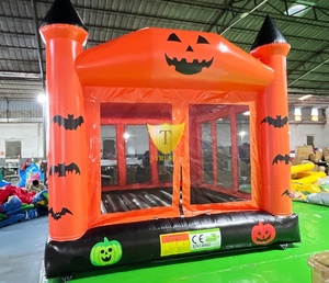<span class=keywords><strong>Prix</strong></span> direct usine – Toboggan gonflable d'attraction d'Halloween, château gonflable professionnel à louer - Product Image 6