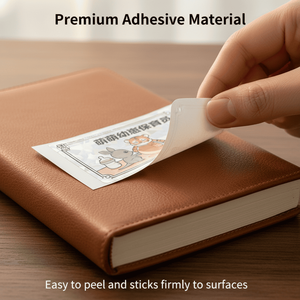 Eco-friendly self-adhesive waterproof custom printed kiss-cut vinyl stickers for children's bed sheets - Product Image 2