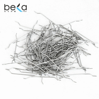 Fibra Suelta de Acero Inoxidable Moderna, Resistente al Fuego, Duradera y Anticorrosiva para Pisos de Almacenes, Materiales de Construcción