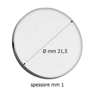 Composants et accessoires de bijouterie Polished Token 21,5x1 mm pour Art.7228 - Product Image 2