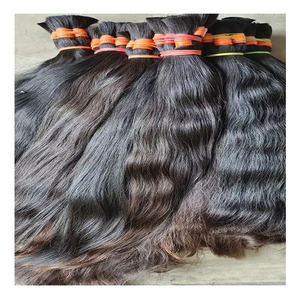 Lots de Cheveux Humains Vierges Bruts Non Traités à 100 % avec Fermeture Frontale en Dentelle – Cheveux Remy Indiens et Péruviens, Double Trame, Naturels - Product Image 3