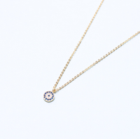 Meilleure vente 2023 collier en argent Sterling 925 CZ pierre turc mauvais œil