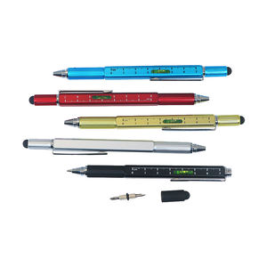 2026 Metal Promotional 6-in-1 Tool <b>Pen</b> with Ruler Level Two-Head Screwdriver for Ball <b>Pen</b> - Product Image 4