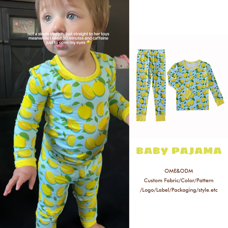 Wholesale Bamboo Fabric Printing Kids Girls