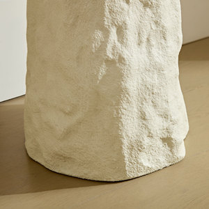 Table <span class=keywords><strong>console</strong></span> au design moderne de 53,94 pouces, table en pierre, table d'entrée en fibre de verre avec pieds irréguliers pour salon - Product Image 6