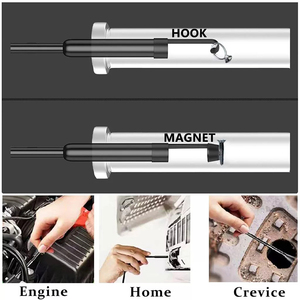 กล้องส่องตรวจสอบแบบ HD พร้อมไฟ LED ปรับได้ 8 ดวง ความยาว 5 เมตร แบบกึ่งแข็ง ทนทานต่อการใช้งาน กันน้ำได้ - Product Image 5