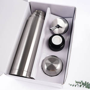 热卖500毫升不锈钢真空水瓶子弹型自动热伴侣杯和炸弹一合一供伴侣饮用 - Product Image 1