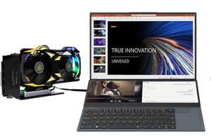 2024 speciale Dual Screen Core i7 Laptop <span class=keywords><strong>Intel</strong></span> 10th i7-10750H <span class=keywords><strong>CPU</strong></span> 2.6-5.0 GHz 16GB ROM 512GB SSD per Computer da gioco Home Office - Product Image 3