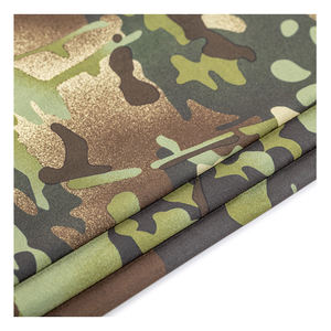 RTS 94 폴리에스터 6 스판덱스 니트 그린 CP 디지털 인쇄 위장 캐주얼 원단 아이스 슬리브 용 - Product Image 1