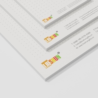 Bloc de Notas de Papel Personalizado Liushun A6 con Logotipo Impreso, Encuadernación Térmica, 80 Hojas, Duradero, para Oficina/Corporativo, Promocional