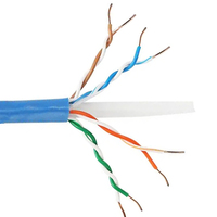 Câble Ethernet LAN CAT6 non blindé SUPERLINK - Noyau en cuivre nu, gaine en PVC, 1000 pieds, haute performance pour connexions de serveurs de jeu