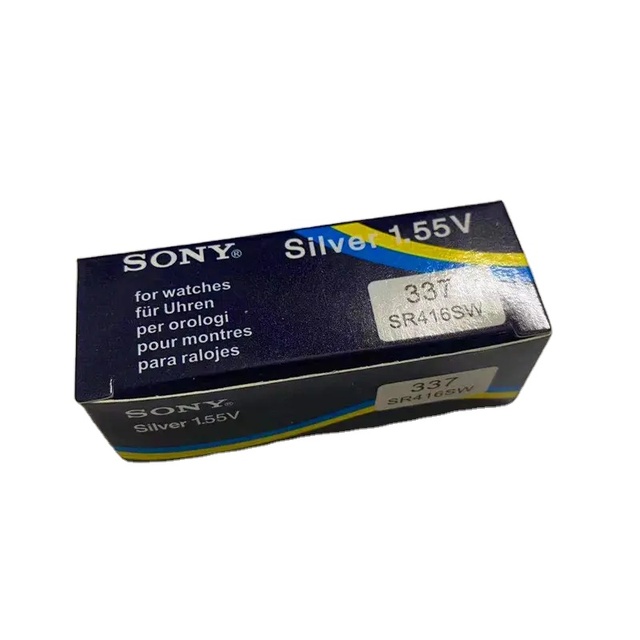 High Quality 1.55V 337 SR416SW Button Battery 1.55V for Sony