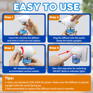 2 in 1 paket Pheromones hewan peliharaan Kit Diffuser penenang anjing 48ml isi ulang untuk kecemasan mengurangi jangkauan gonggongan - Product Image 5