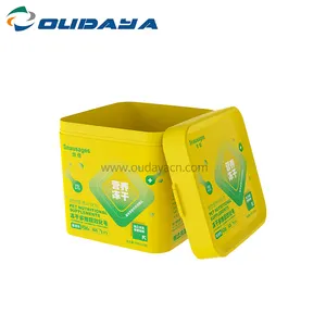 Injection 1kg 250g 500g Plastic Butter Container Ice Cream Box Bucket Package Box IML Container
