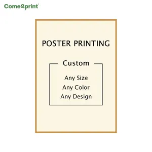 Wholesale Custom Sports Football Posters Anime Film Movie Music Digital Print Black White Children Educational Poster Printing