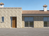 Villa préfabriquée moderne en acier galvanisé léger pour hôtel et appartement, à faible consommation d'énergie, économique et à installation rapide