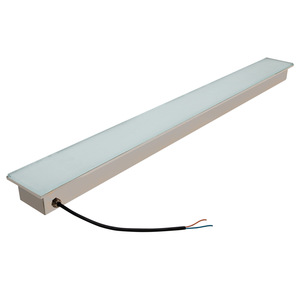 Illuminazione a <span class=keywords><strong>LED</strong></span> per Pavimenti a Striscia Lunga, IP68 AC DC, in Acciaio Inox e Vetro Temperato, per Esterni, Giardini e Sentieri - Product Image 6