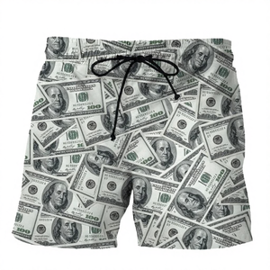 Pantalones Cortos de Playa para Hombre, Personalizados OEM, Cintura Alta, Elásticos, Transpirables, Tallas XS-XXL, Diseño Sólido, Sublimados, de Lona, Impermeables, para Verano - Product Image 4