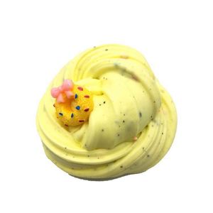 Wholesale Cream Butter Dessert DIY Food Soft <b>Slime</b> <b>Sets</b> Children's Playdough <b>Slime</b> Toys Foam Ball Doughnut Slices <b>Slime</b> - Product Image 2