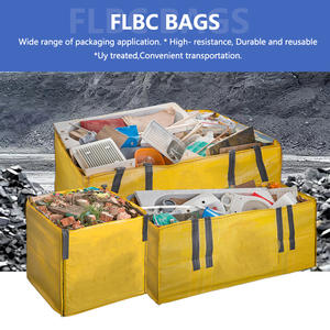 ヘビーデューティー1000kg 1500kgリサイクルFIBCダンプスターPP織りスキップバッグ耐裂性建設廃棄物解体ゴミ - Product Image 2