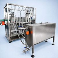 INBON 2026 Máquina Llenadora de Líquidos Automática de Pistón para Botellas de 250ml, para Agua, Leche, Zumo, Miel, Crema, Aceite, Jarabe, Semi-automática