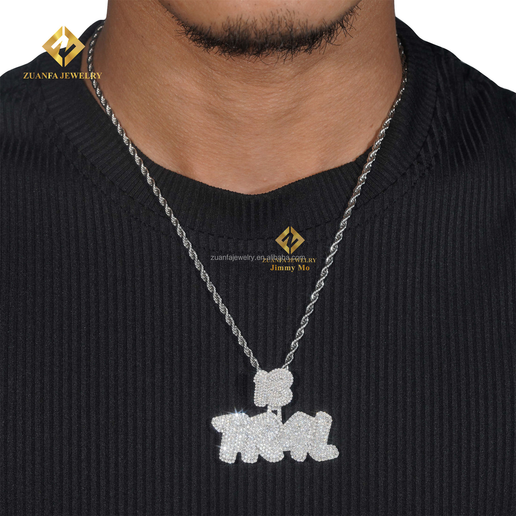 custom pendant 4letters