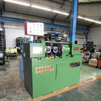 Machine à fileter les tiges d'acier de 4-42 mm pour le traitement de diverses filettes, machine automatique de roulage de fil pour la fabrication de boulons