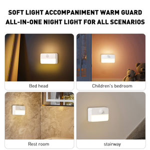 Howlighting 3aaa Slimme Sensor Kast Licht Droge Batterij Led Trap Nachtlampje Pir Bewegingssensor Licht - Product Image 2