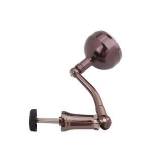 LETOYO-carrete de <span class=keywords><strong>pesca</strong></span> con manivela eléctrica, pomo de mango de Metal, balancín plegable, izquierdo y derecho, modificación DIY intercambiable - Product Image 2