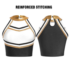 ชุดเชียร์ลีดเดอร์ผ้าสแปนเด็กซ์ที่ทนทานพร้อมการเย็บเสริมความแข็งแรงเพื่อประสิทธิภาพสูงสุดและความสบายสูงสุด - Product Image 4