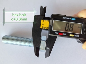 <span class=keywords><strong>M14</strong></span> hình lục giác đầu đặt Vít Hex đầu đầy đủ ren bu lông - Product Image 2