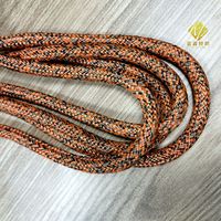 Corde d'escalade de sécurité en nylon double tressé personnalisée 6mm 8mm 10mm 12mm 14mm, haute résistance, faible elongation, durable, réfléchissante