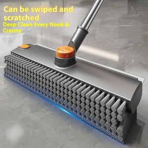 Cepillo de limpieza para suelos de baño, sin cerdas, para limpieza sin esquinas muertas, nuevo, al por mayor - Product Image 6