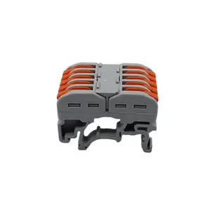 Hot Product Universal Cable Wire Connectors Fast Home Compact Wire Connection Push In Wiring Terminal Block