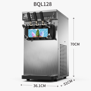 เครื่องทำไอศกรีมโรลแบบอัตโนมัติ 2-in-1 สแตนเลส - Product Image 4