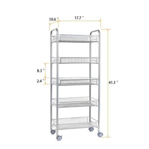 Wholesale Hot Sales <strong>Kitchen</strong> <strong>Vegetable</strong> Trolley Fruit Storage Shelf Organizer <strong>Kitchen</strong> Trolleys Storage Holder <strong>Racks</strong> - Product Image 4