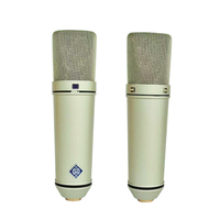 Microphone à condensateur cardioïde U87 3, alimentation fantôme 48V, 20Hz-20KHz, SNR élevé, pour studio, voix, instruments, percussion, enregistrement