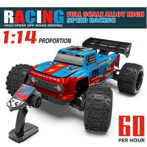 Voitures télécommandées RC haute vitesse 1:14 2.4G, véhicule de course tout-terrain pour enfants et adultes - Product Image 2